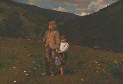 Überqueren der Weide von Winslow Homer